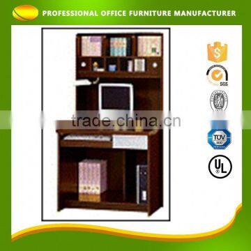 Custom Good Prices Writing Classic Wooden Desk With Bookshelf