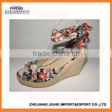 Ladies' High Heel Espadrille 2013