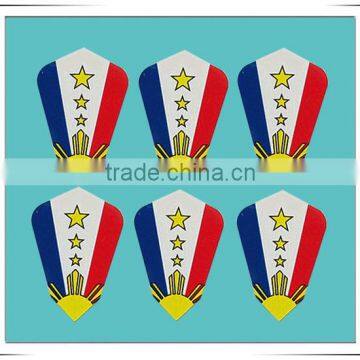 Soft Tip Safety Darts With Cool Pattern Dart Flights Outdoor Darts Game