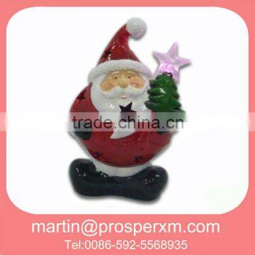 Ceramic Santa Christmas Decoration