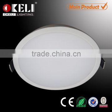 Narrow edge LED panel light 6w 12w 18w round back lit