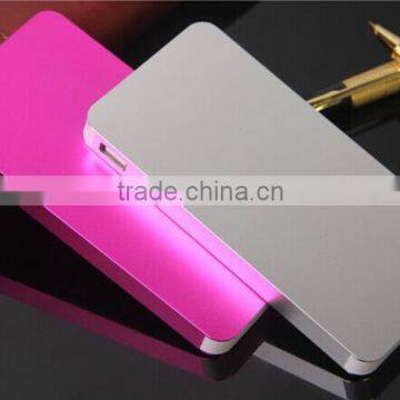 Shenzhen factory OEM Unique Mobile Portable Battery Charger Aluminum Powerbank