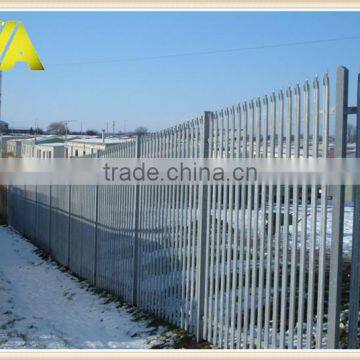 palisade galvanized-020 2.1m height typical 2m high steel palisade fence