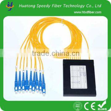 China manufacturer Optic Splitter PLC Free Shipping SC Port SM Fiber Optic Splitter Box Cable