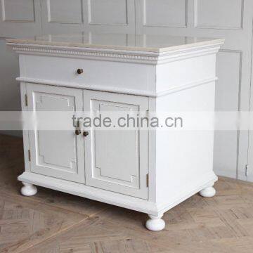 vintage style white color bathroom vanity cabinet                        
                                                Quality Choice