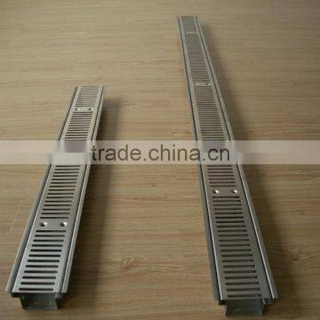 H Series Commercial Combined Linear Shower Drain Stainless Steel Drain For Small Pools And SPA Application