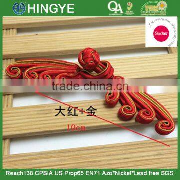 Sedex Audited Factory 2 Pillar Chinese Knot Frog closure button