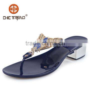 2015 Ladies Fashion Slippers Clip Toe Flip-flops Summer Sexy Slippers