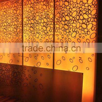 DIY Tempered Living Room Partitions Glass Prefabricated Decorative Sliding Door/Wall Price