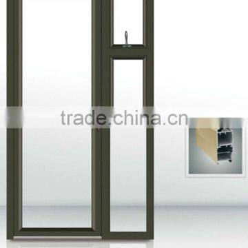 aluminum window and door profiles for glass new product in construction