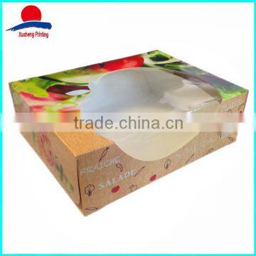 2016 New Style Box With Transparent Window For Packaging Food