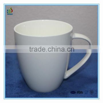 Factory direct sale white ceramic coffee mugs for printing