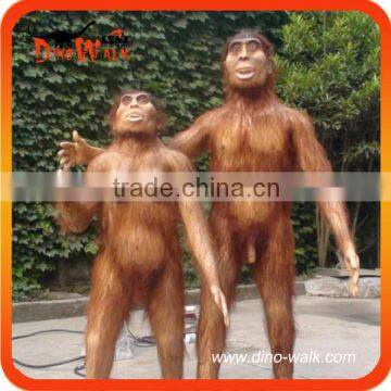 1.7 meters high life size simulation realistic ape man