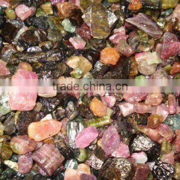 Multi Tourmaline Rough Stone