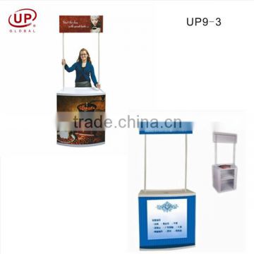 High clean printing exhibition graphic wrap promotion table