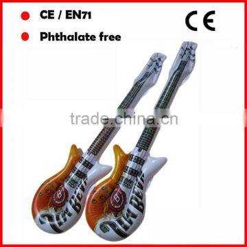 PVC JIM BEAN Custom Inflatable Guitar 6P Phthalate Free