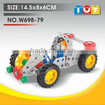 Most popular gift for child combined toy DIY racing car model