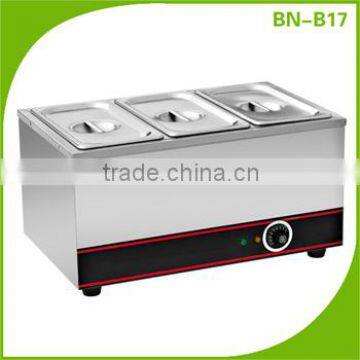 Stainless steel counter top bain marie cooking equipment BN-B17