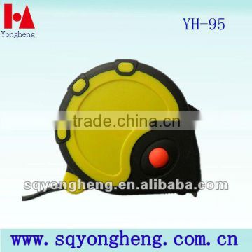 Hot selling new rubber tape measure with two stops