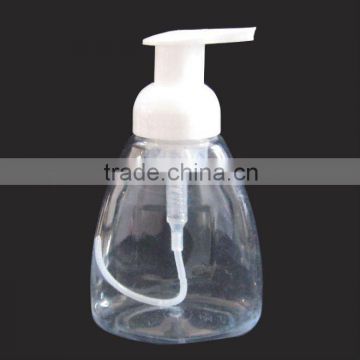 PET liquid soap bottle with 300ml capacity, various sizes and colors available