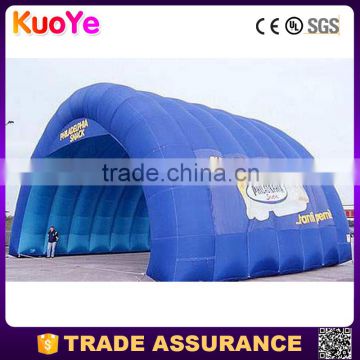 china manufacture blue inflatable large tent for sale