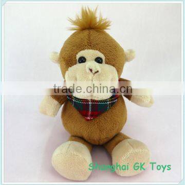 10cm Stuffed Monkey Keychain