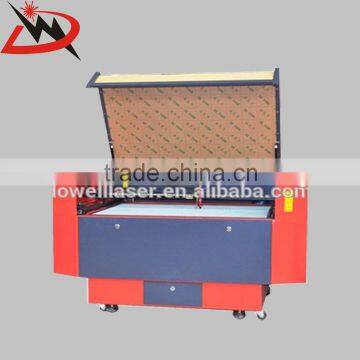 Dowell hot sale portable cheap computerized co2 laser engraving and cutting machine for leather ceramic double color sheets