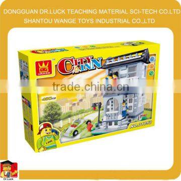 plastic toy manufacturers puzzle house villa toys