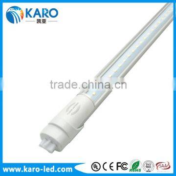 36w 40 w wt 2.4m 8ft watt double both end wiring 180lm/w 200lm/w LED T8 tube lights 4ft 8ft PIR