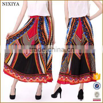 2016 Latest Summer African Maxie Skirt Long Women Wholesale