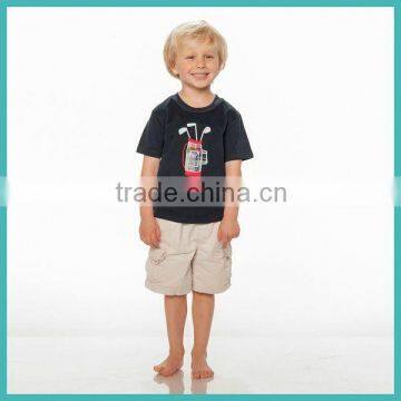 New O Neckline 100%Cotton t Shirts for Boys With The Cartoon Design photo-4