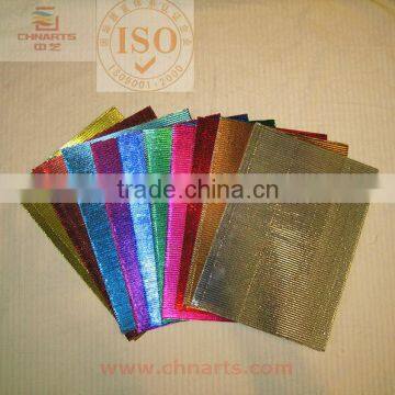 glitter full color corrugated paper with good compression resistance