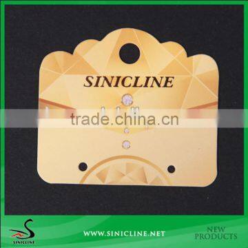 Sinicline custom printed folded necklace hanging card