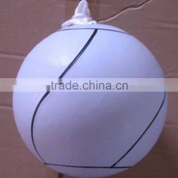 High quality custom white rubber tetherball