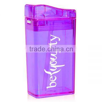 240ml/8oz Good Healthy Rectangle Shaped Children Plastic Drink Box With Straw photo-6