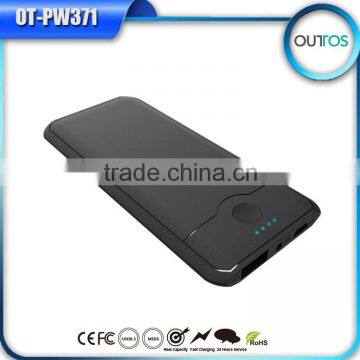 Super slim portable handy power charger for iphone 3600mah