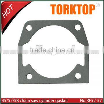 China 4500 5200 5800 chain saw spare parts cylinder gasket