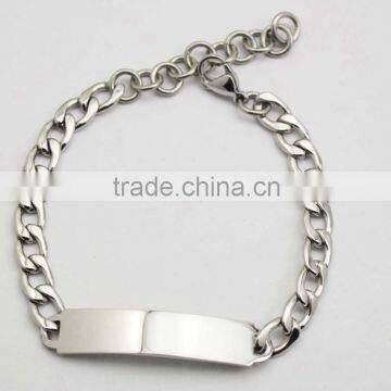 Factory Customize Stainless Steel Tag ID Bracelet Men's Jewelry photo-4