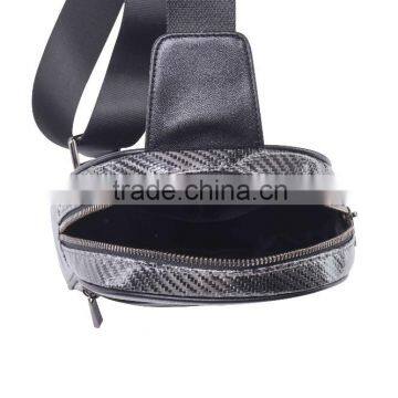 New Fashion Men Messenger Bags Carbon Fiber Bags Crossbody Sling Single Shoulder Bag Men Handmade Carbon Fiber Bags photo-3