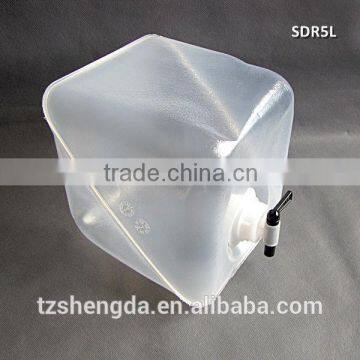 5L LDPE collapsible cubican