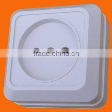 European style surface mounted 2 pin socket (S1009)