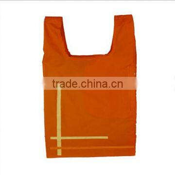 Customized non woven handle shopping bag / green bag / reusable bag / vest bag