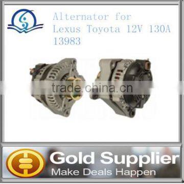 Brand New alternator for Lexus Toyota 12V 130A 13983 with high quality and most copetitive price.