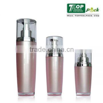 30ml 50ml 100ml Plastic Acrylic Lotion Pump Bottle with Dip Tube for Skin Care Use