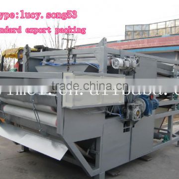 Belt filter press sludge dewatering equipment