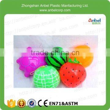 Custom cheap decorative inflatable fruit model inflatable educational toys for kid