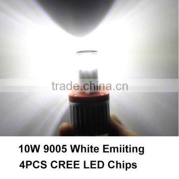 Double Color Changing With 3 Modes 10w cr ee Led Fog Headlight White Yellow Amber 9005 With 4pcs Led Chips photo-3