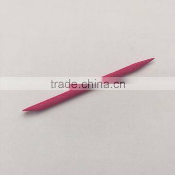 wooden nail stick with rose color