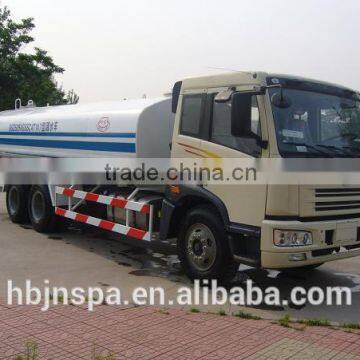 China jiefang 15000L FAW water tank truck for sale