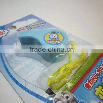 2016 New Colorful Plastic Whistle Wooden Train Whistle Funny Toys photo-3